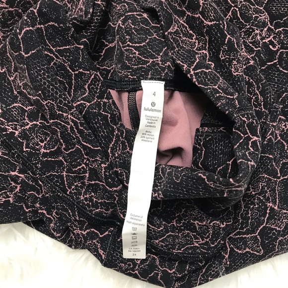 Lululemon Align 25” 4 Spanish Rose Lacescape 7/8 - Picture 9 of 11